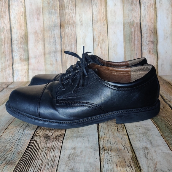 DOCKERS GORDON CAP TOE OXFORD DRESS SHOES SZ 14W - Picture 3 of 8